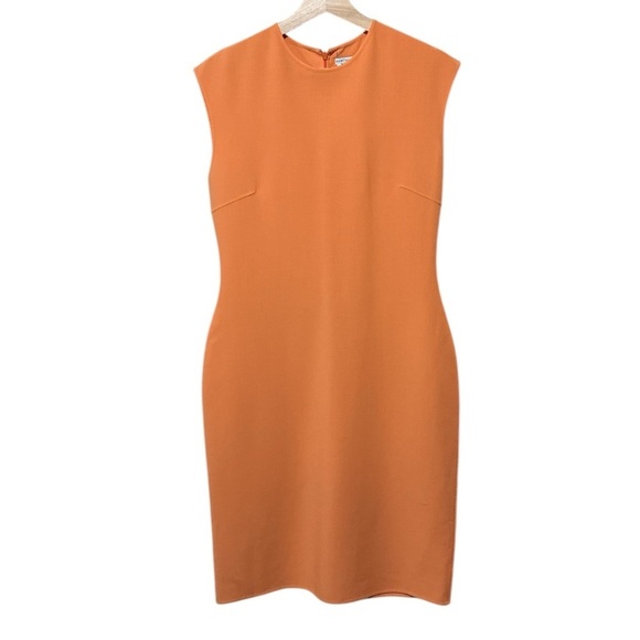 EUC - Celine Finition Main Sleeveless Dress - Size 40 - Peach - Picture 1 of 4